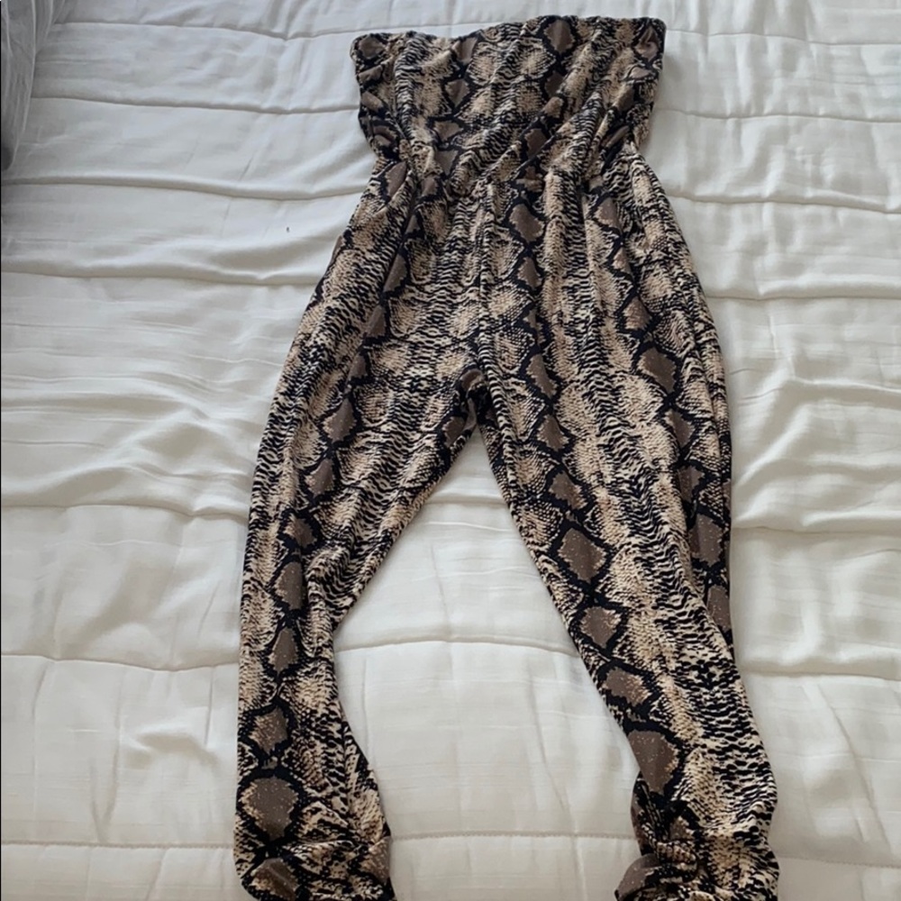 Snakeskin Jumpsuit!